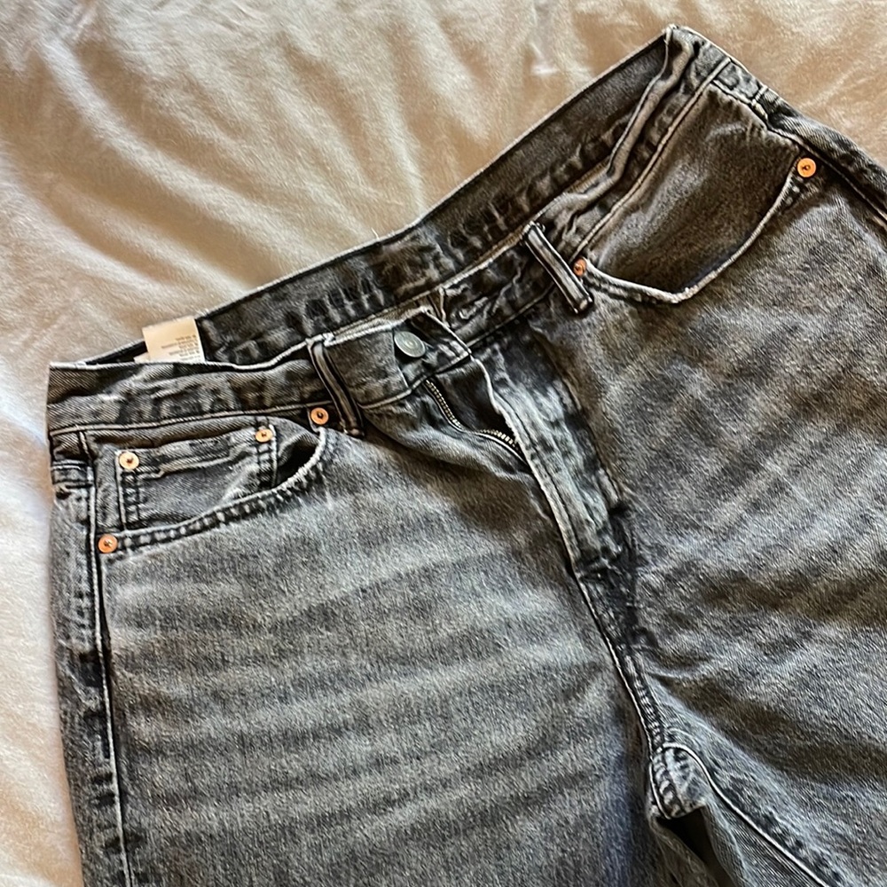 Men’s Loose Fit Black Jeans